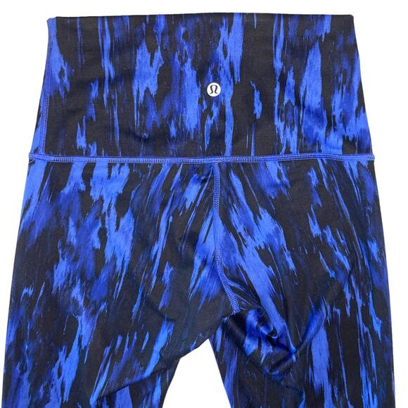 Lululemon Wunder Under Hi-Rise Painted Animal Leggings Size 6 - Picture 5 of 9